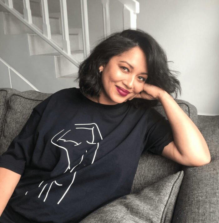 Stretch Nude T-Shirt