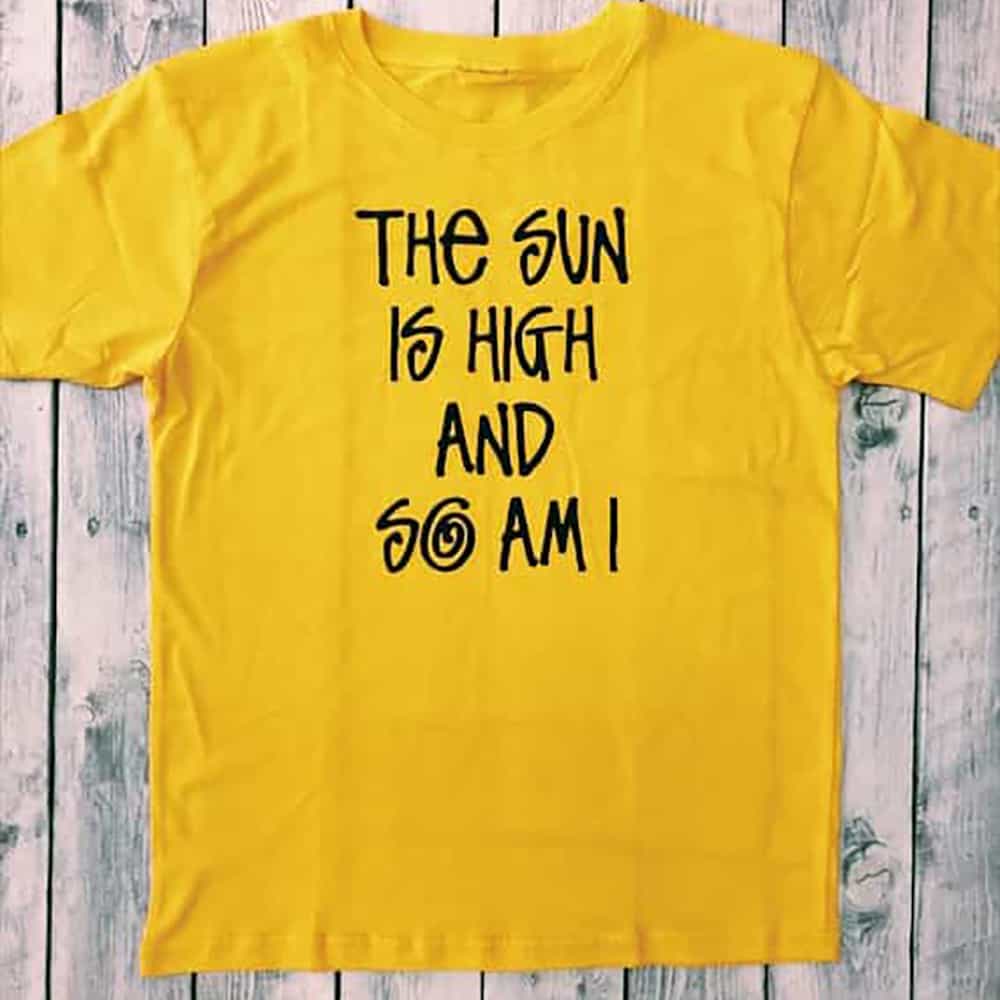 Stylised Sun is High T-Shirt Stylised Sun is High T-Shirt