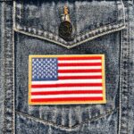 American Flag Yellow Patch - Image 2