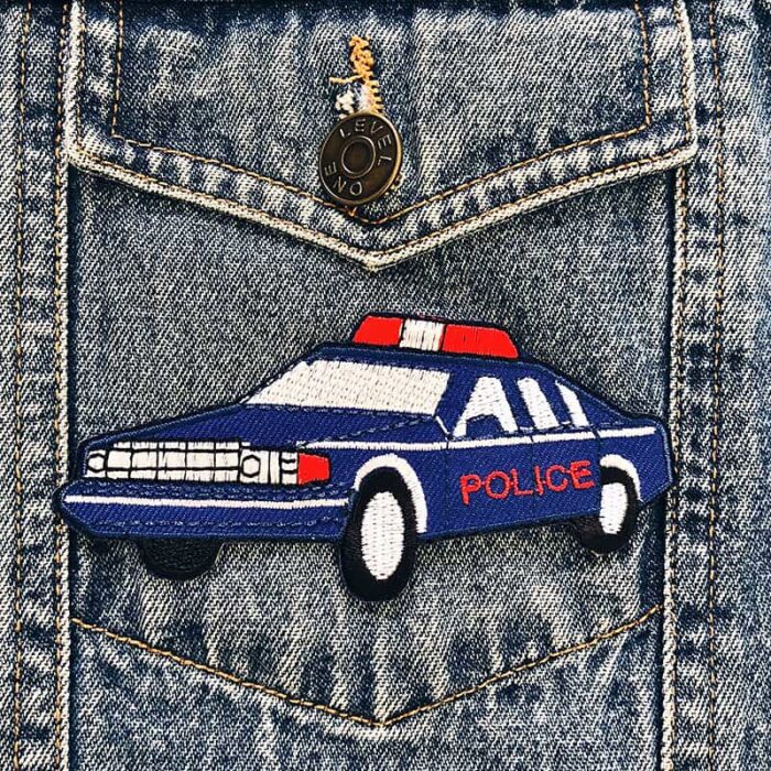 Police Car Patch - Image 2