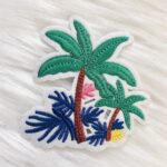 Tropical Palm Tree Patch