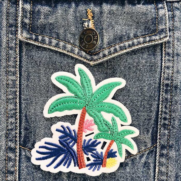 Tropical Palm Tree Patch - Image 2