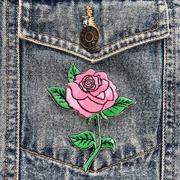 Pink Rose Patch - Image 2