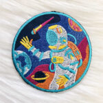 Round Astronaut Patch