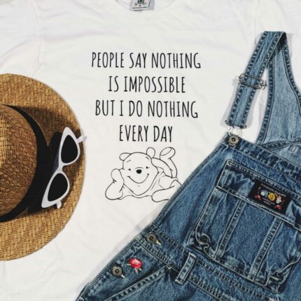 Winnie The Pooh Nothing T-Shirt