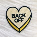 Back Off Heart Patch