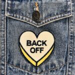 Back Off Heart Patch - Image 2