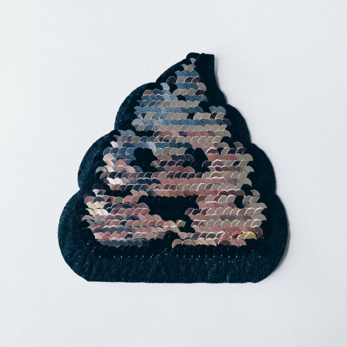 Sequin Poop Patch (Reversible) - Image 2