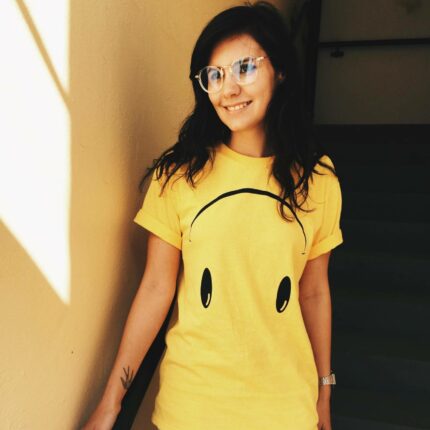 Upside Down Smiley T-Shirt