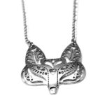 Intricate Wolf Necklace