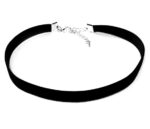 Thin Black Velvet Choker - Image 2
