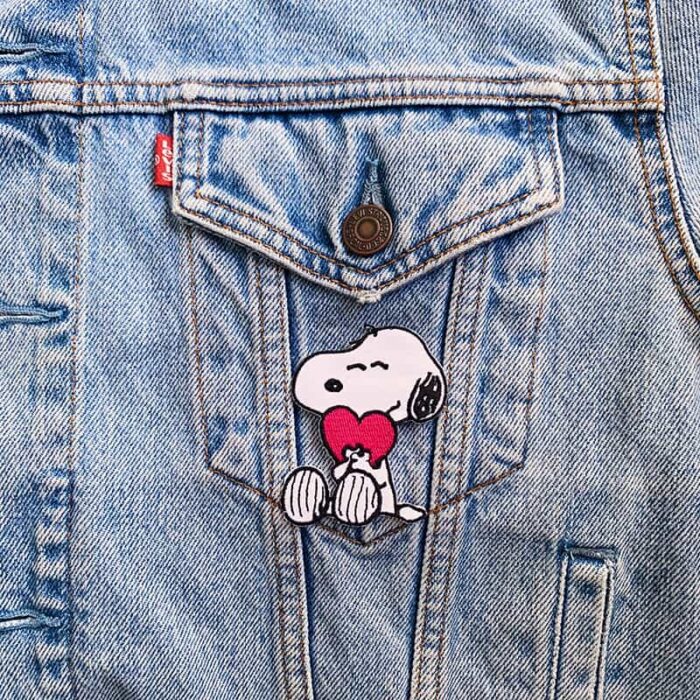 Snoopy Heart Patch - Image 3