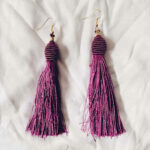 Long Tassel Earrings - Image 3