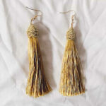 Long Tassel Earrings - Image 4