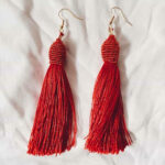 Long Tassel Earrings - Image 2