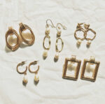 Pearl Drop Earrings - Image 2