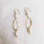 Pearl Drop Earrings - Image 3