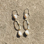 Pearl Drop Earrings - Image 4