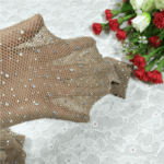 Diamanté Fishnet Stockings - Image 4