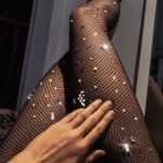 Diamanté Fishnet Stockings