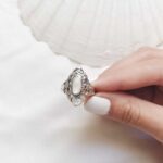 Sterling Silver Mother Of Pearl Rings (Different Sizes) - Image 2