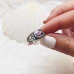 Sterling Silver Gemstone Rings (Different Sizes) - Image 5
