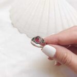 Sterling Silver Gemstone Rings (Different Sizes) - Image 5