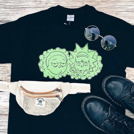High Rick and Morty T-Shirt