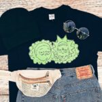 High Rick and Morty T-Shirt