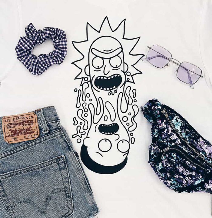 Split Rick and Morty T-Shirt
