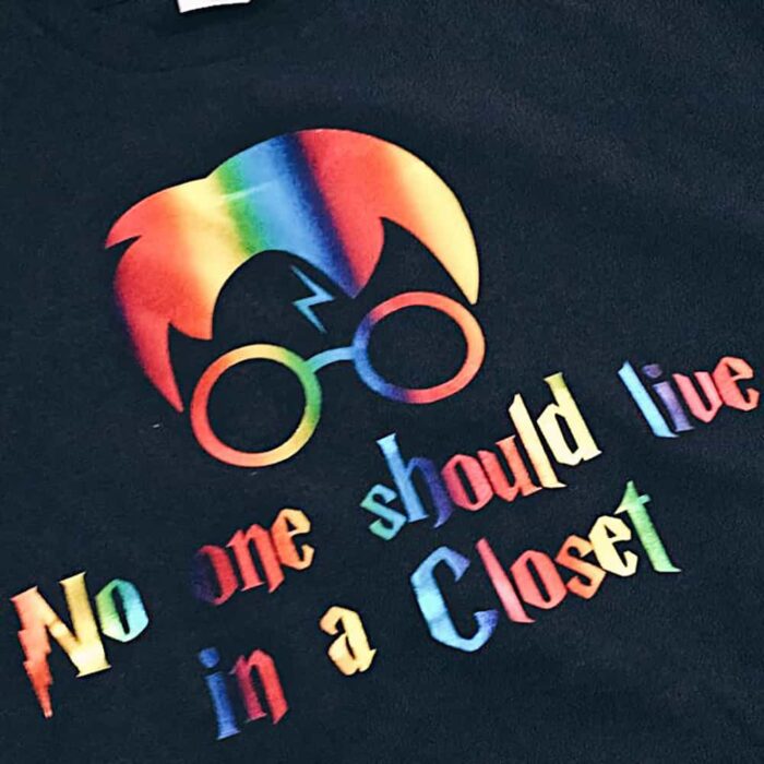 No One Should Live in a Closet T-Shirt