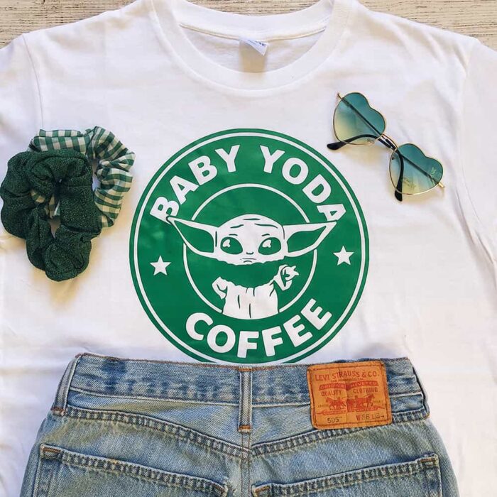 Baby Yoda Coffee T-Shirt