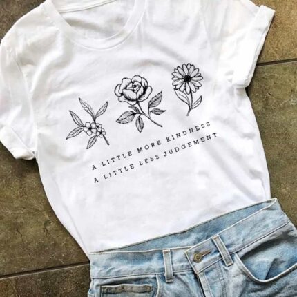 More Kindness Less Judgement T-Shirt