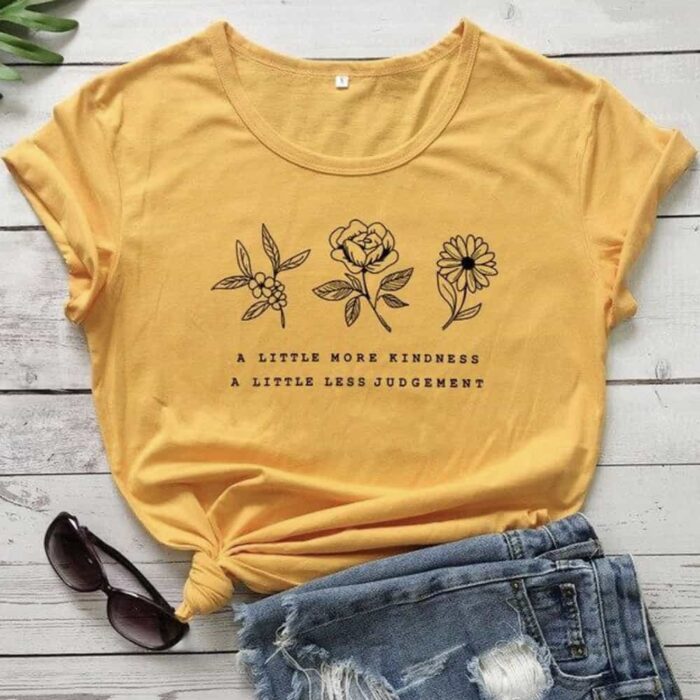 More Kindness Less Judgement T-Shirt