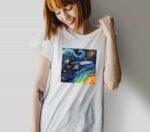 Van Gogh Star Trek T-Shirt