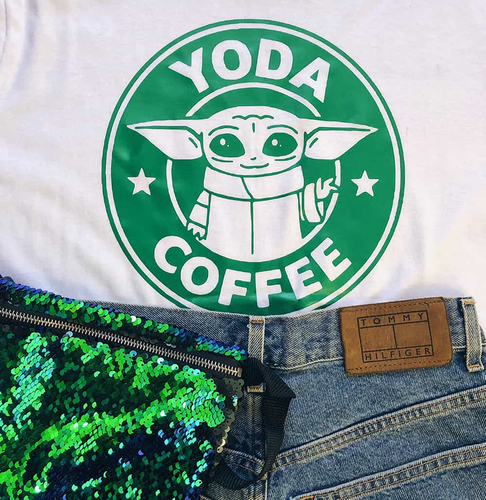 Yoda Coffee T-Shirt Yoda Coffee T-Shirt