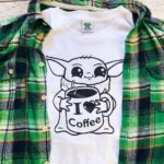 Yoda I Love Coffee T-Shirt