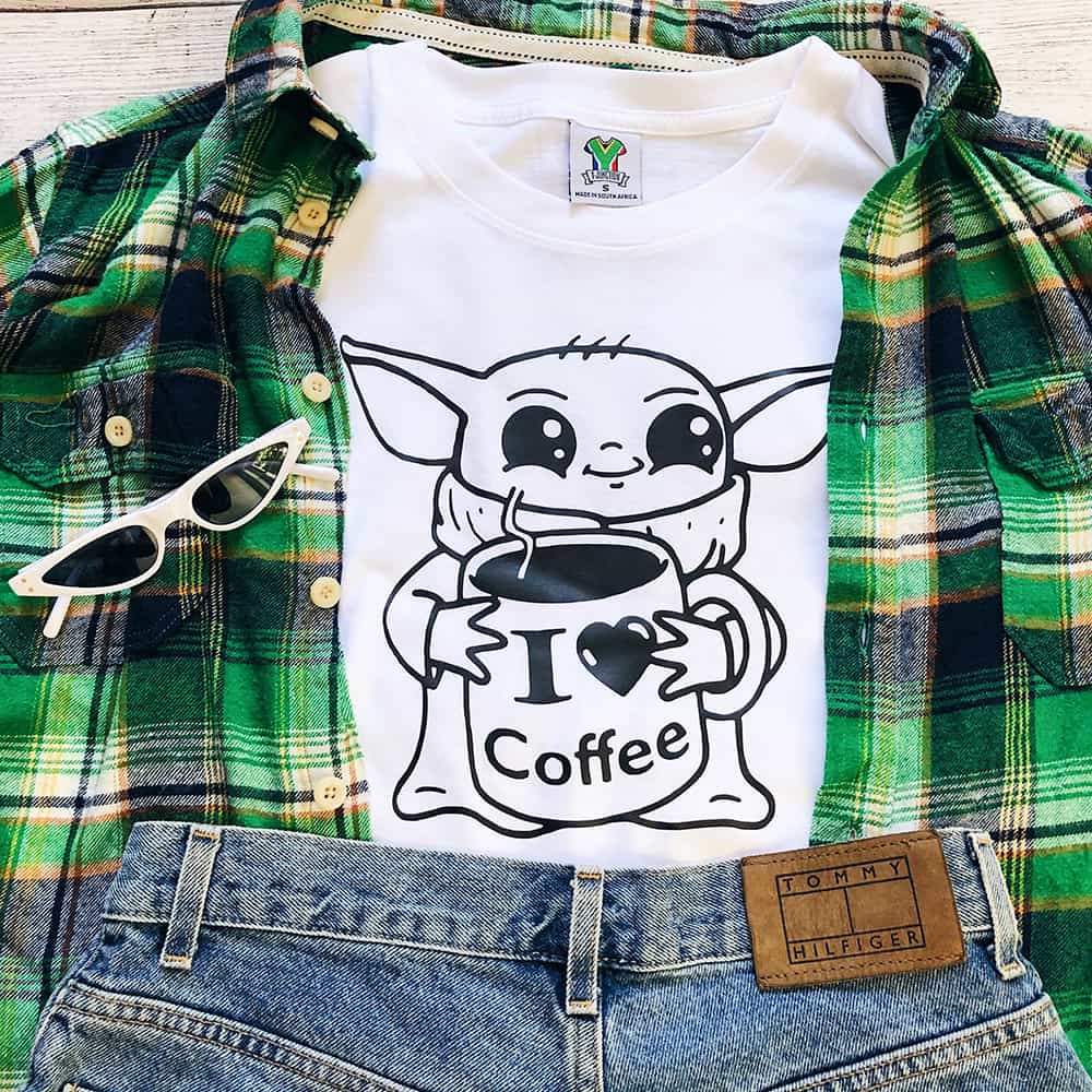 Yoda I Love Coffee T-Shirt Yoda I Love Coffee T-Shirt