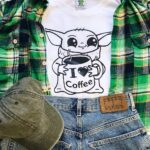 Yoda I Love Coffee T-Shirt