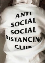 Anti Social Social Distancing Club Hoodie - Image 2