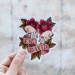 Ew David Sticker