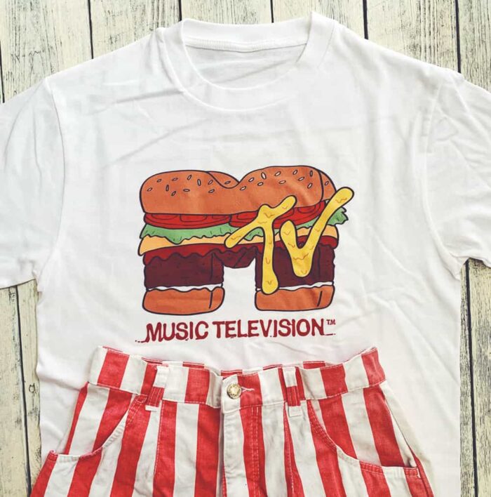 MTV Burger T-Shirt