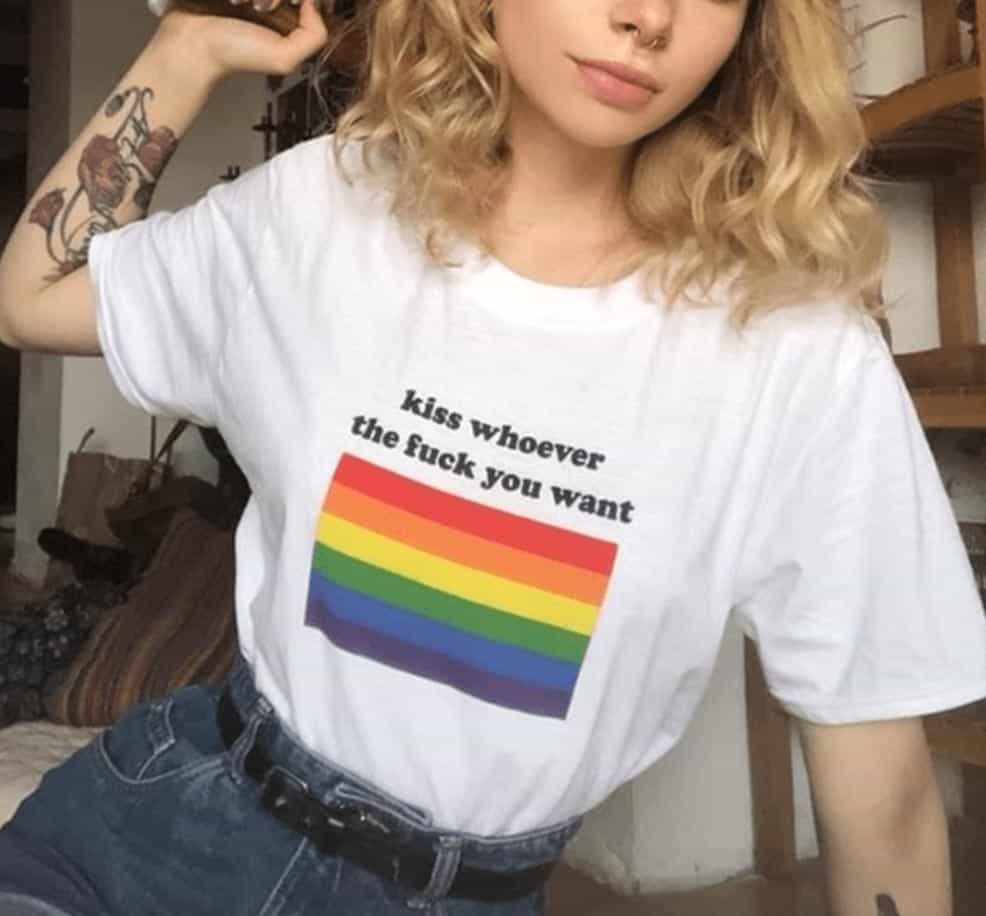 Kiss Whoever T-Shirt Kiss Whoever T-Shirt