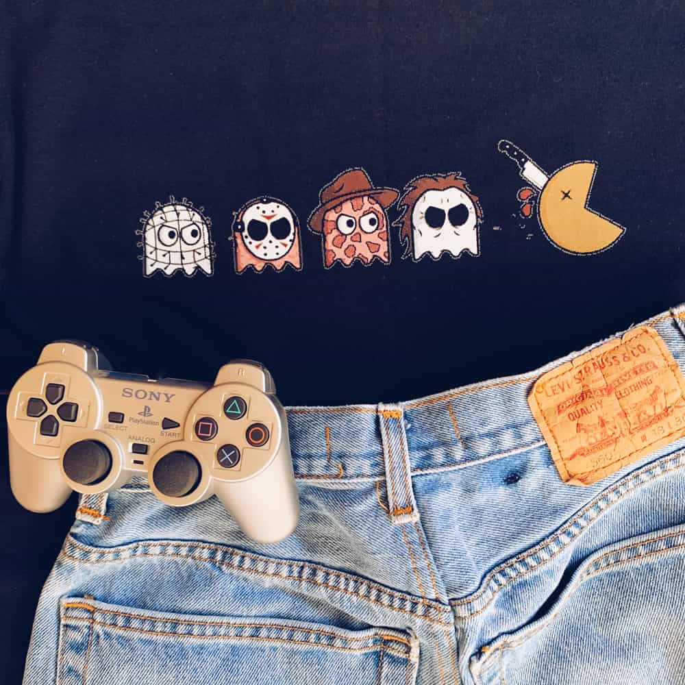 PACMAN 1 Murder Man T-Shirt - Image 1