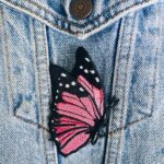Pink Butterfly Patch - Image 2
