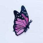 Pink Butterfly Patch