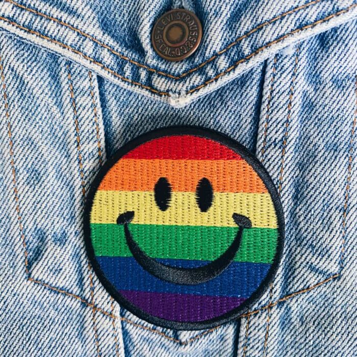 LGBTQIA Smiley Patch - Image 2