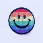 LGBTQIA Smiley Patch