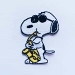 Saxophone Snoopy Patch