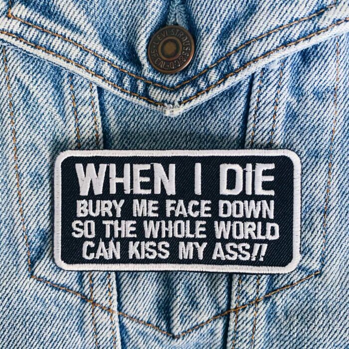 When I Die... Patch - Image 2